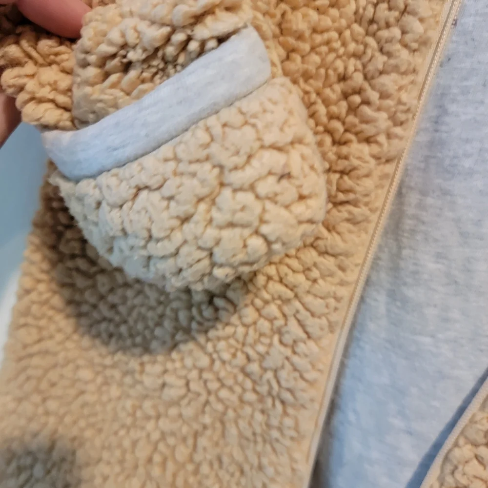 Sherpa baby bunt suit from Nordstrom 9 months Nordstrom faux sherpa jacket